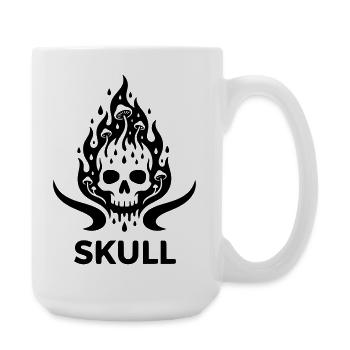 Skull - Large Mug 440 ml - white - Right