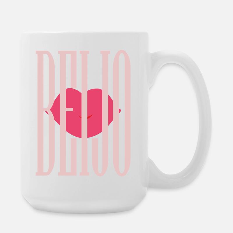 Beijo - Large Mug 440 ml - white