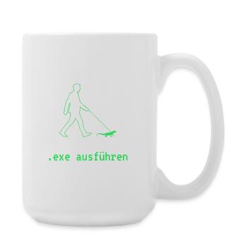 exe ausführen - Große Tasse 440 ml - Weiß - Rechts