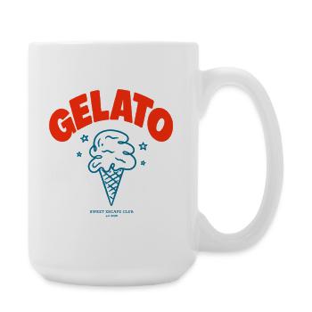 Gelato Italia - Große Tasse 440 ml - Weiß - Rechts