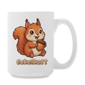 Plattdüütsch Edition: Eckelkatt - Large Mug 440 ml - white - Right