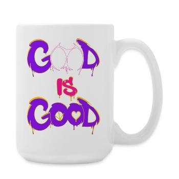 Good_is_good - Grande tasse 440 ml - blanc - Droite