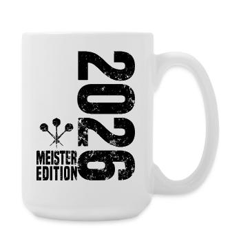 Darts Champion 2026 Kreisliga shirt black - Large Mug 440 ml - white - Right