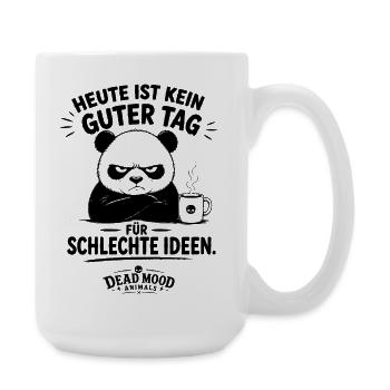 Lustiger Büro Spruch | Sarkasmus Humor | Geschenk - Große Tasse 440 ml - Weiß - Rechts