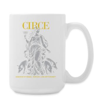 Circe - Goddess of Magic and Witchcraft - Large Mug 440 ml - white - Right