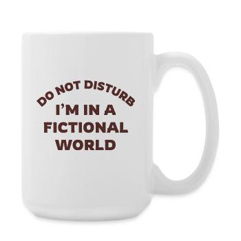 T-shirt de citation du monde fictif - Grande tasse 440 ml - blanc - Droite