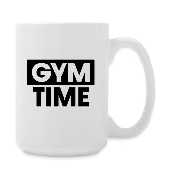 Gym Time - Large Mug 440 ml - white - Right