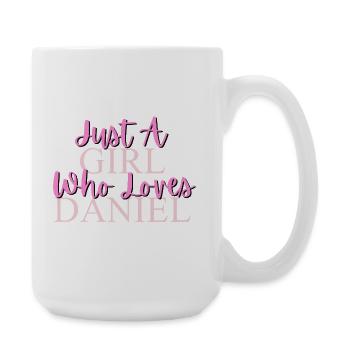 Conception de citation girly inspirante - Grande tasse 440 ml - blanc - Droite