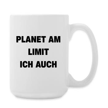 Planet at the limit - me too - Large Mug 440 ml - white - Right