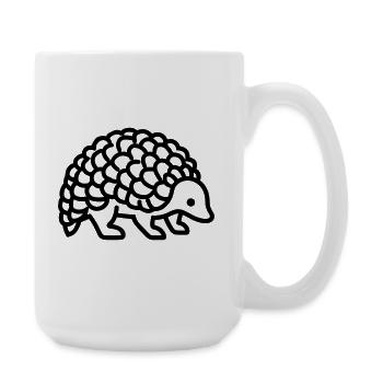 pangolin - Large Mug 440 ml - white - Right