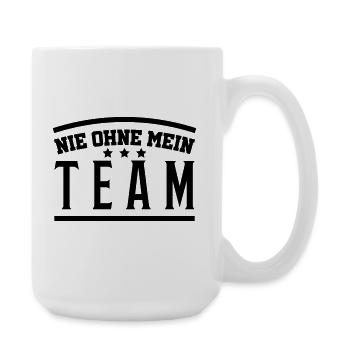 mein_team - Large Mug 440 ml - white - Right