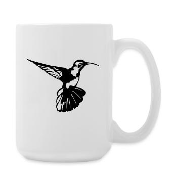 Hummingbird - Large Mug 440 ml - white - Right