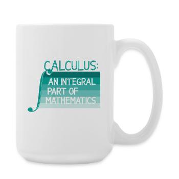 Professeur de mathématiques École de géométrie Mathématiques - Grande tasse 440 ml - blanc - Droite