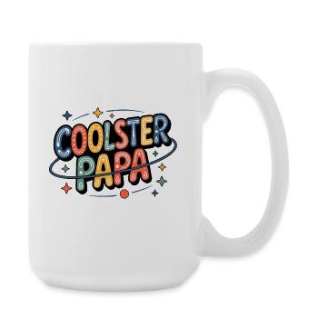 Coolster Dad Neon Retro - Große Tasse 440 ml - Weiß - Rechts