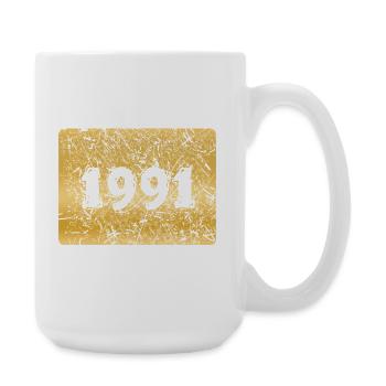 Number 1991 - Large Mug 440 ml - white - Right