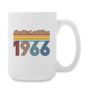 Vintage Birthday 1966 Retro Gift Born In 1966 - Large Mug 440 ml - white - Right