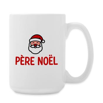Santa Claus humor - Large Mug 440 ml - white - Right