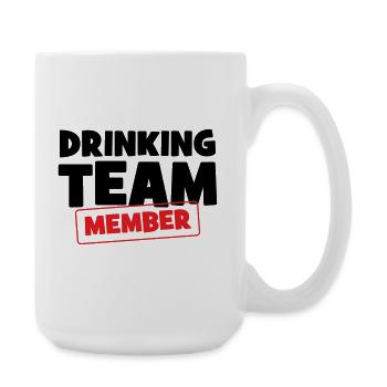 Drinking Team Member / Alcool - Grande tasse 440 ml - blanc - Droite