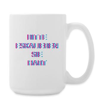 Hardtekk Tekk - Large Mug 440 ml - white - Right