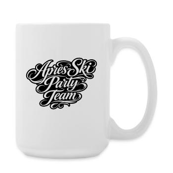 Apres Ski Party Team - Große Tasse 440 ml - Weiß - Rechts