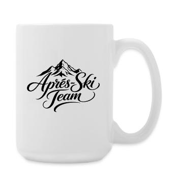 Apres Ski Team Berge - Große Tasse 440 ml - Weiß - Rechts