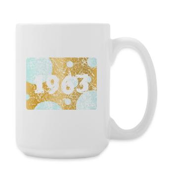 1963 - Große Tasse 440 ml - Weiß - Rechts