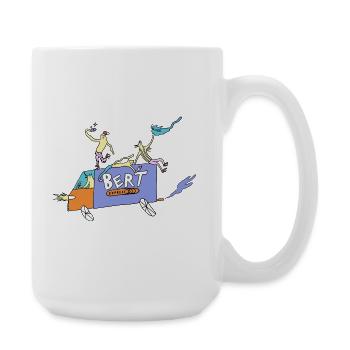 Bert_Express - Large Mug 440 ml - white - Right