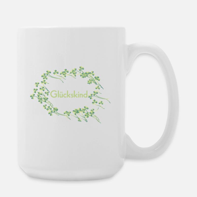 Lucky Child - Large Mug 440 ml - white