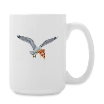 Boulderer Colorsplash Boulder Bouldering - Large Mug 440 ml - white - Right