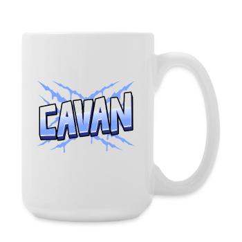 Cavan County Ireland - Large Mug 440 ml - white - Right