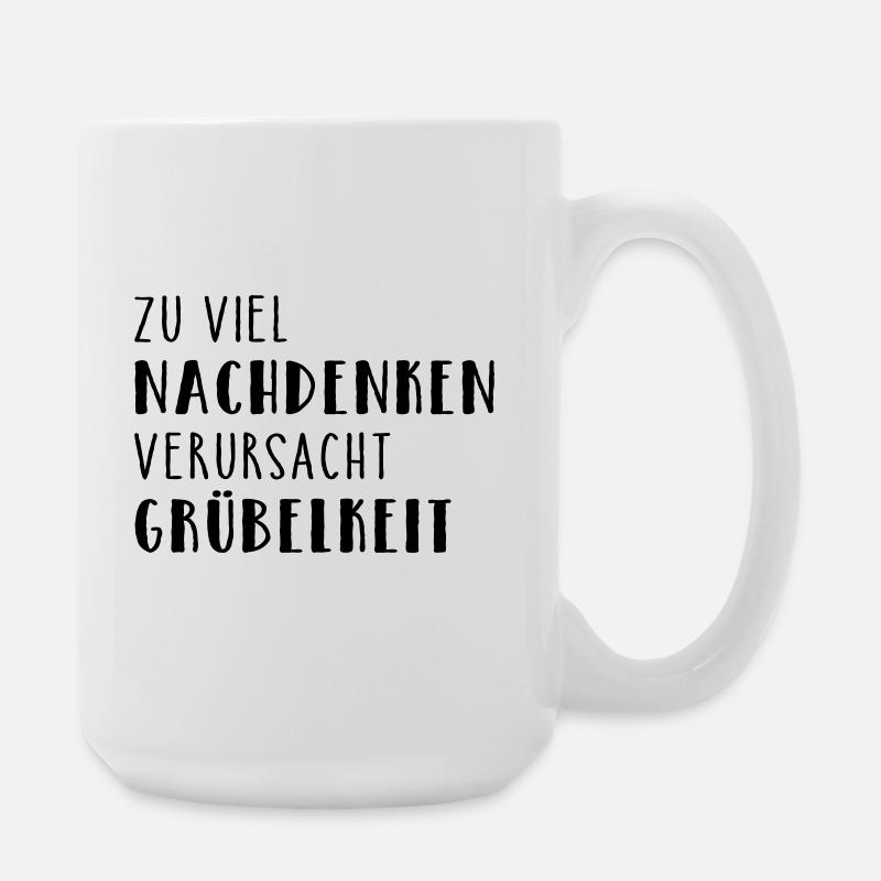 Brooding - Large Mug 440 ml - white