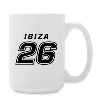 Ibiza 26 Shirt 2026 - Large Mug 440 ml - white - Right
