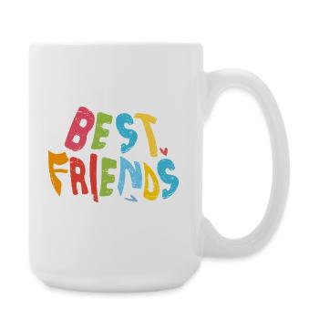 Best friends - Large Mug 440 ml - white - Right