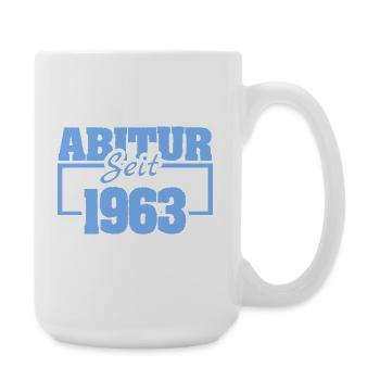 Abiturient 1963 - Große Tasse 440 ml - Weiß - Rechts