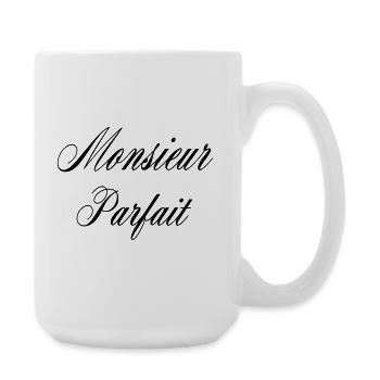 Monsieur Parfait Humour Homme - Grande tasse 440 ml - blanc - Droite