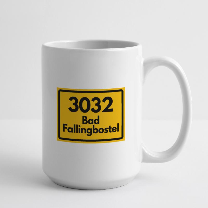 OLD POSTCODE 3032 ZIP 29683 BAD FALLINGBOSTEL Large Mug 440 ml
