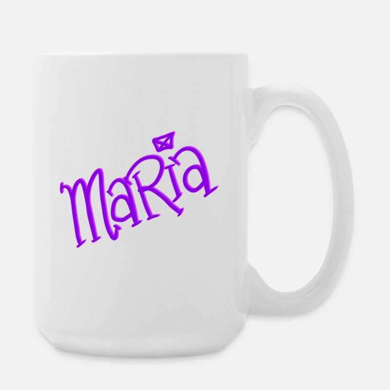 Maria - Large Mug 440 ml - white