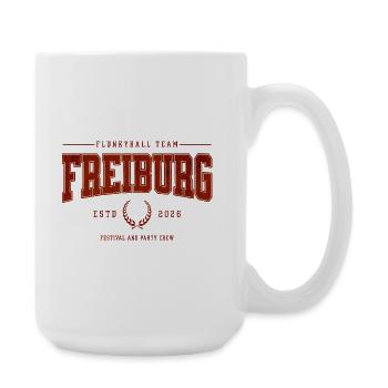Flunkyball Professional Team Freiburg Classic T-Shirt - Large Mug 440 ml - white - Right