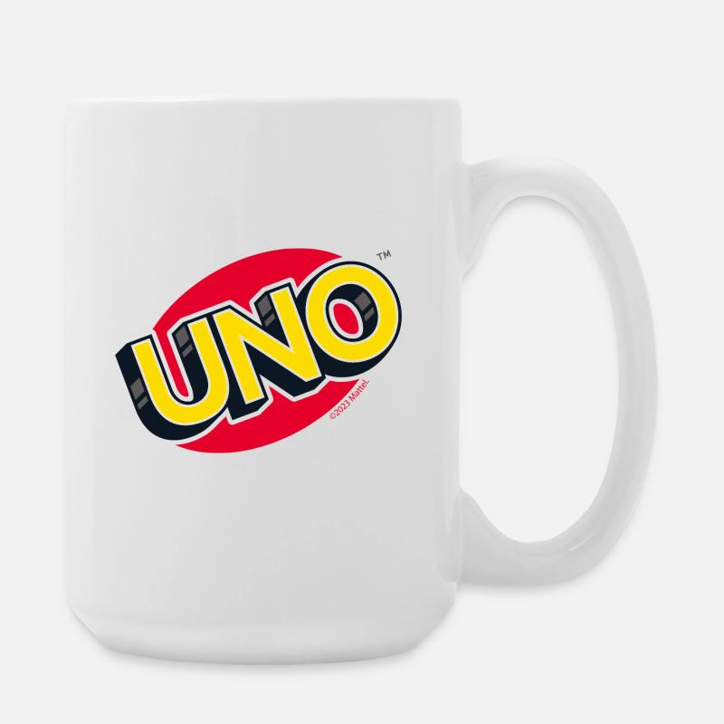 UNO™ Klassisches Logo - Große Tasse 440 ml - Weiß