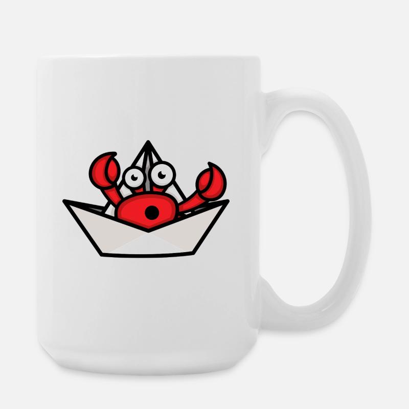 Hermit Crab - Large Mug 440 ml - white