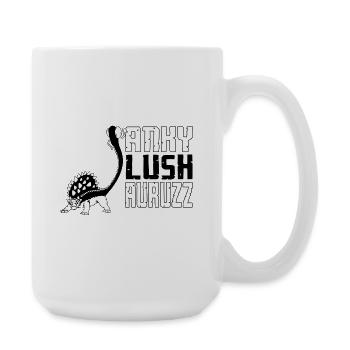 Lush Sexy Dinosaur T-Shirt - Large Mug 440 ml - white - Right