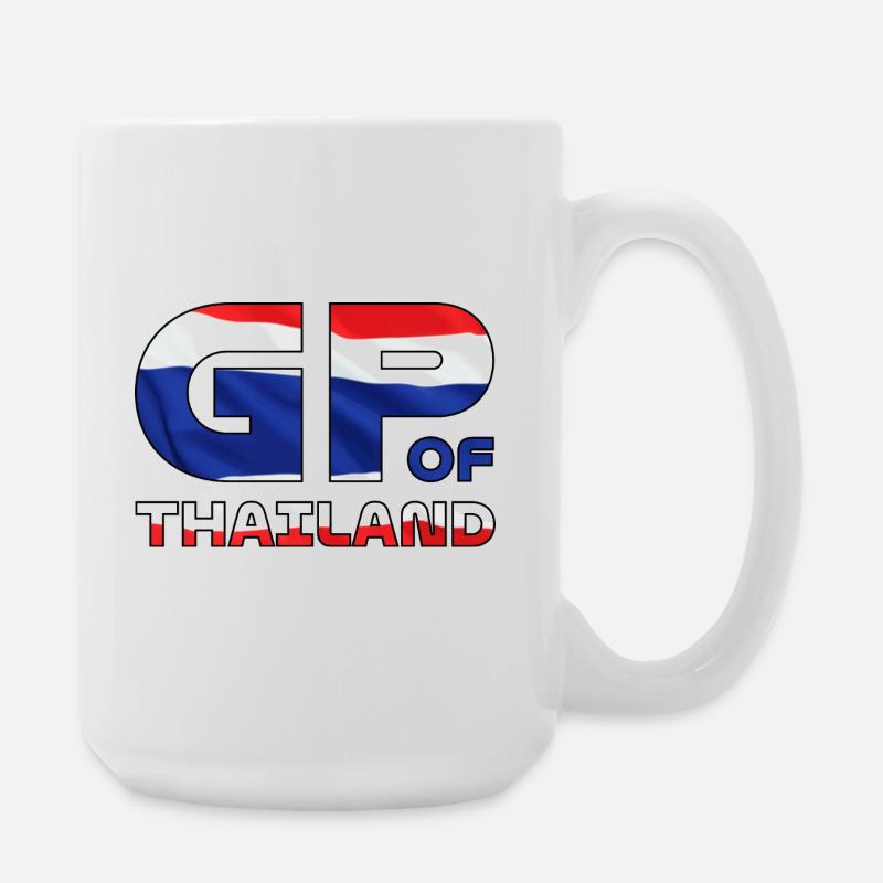 thailand_gp - Große Tasse 440 ml - Weiß