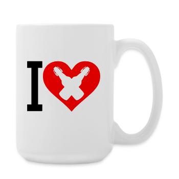 I Love Beer - Large Mug 440 ml - white - Right