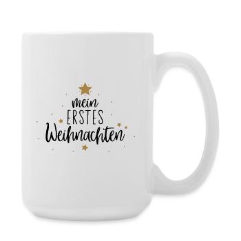 Mein erstes Weihnachten - Große Tasse 440 ml - Weiß - Rechts