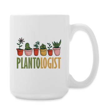 Garten- Und Pflanzenliebhaber Geschenke - Große Tasse 440 ml - Weiß - Rechts