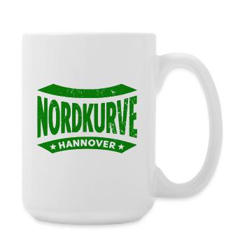 Hannover Nordkurve Hoodie, Shirt, Tasche, cap - Große Tasse 440 ml - Weiß - Rechts