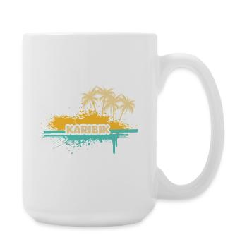Vacation Caribbean - Large Mug 440 ml - white - Right