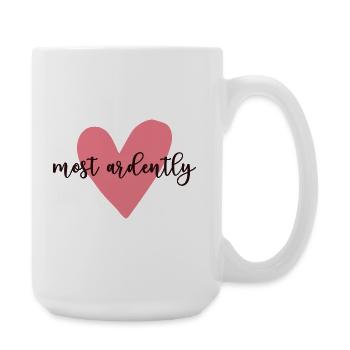 Orgueil et préjugés M. Darcy - très ardent V - Grande tasse 440 ml - blanc - Droite