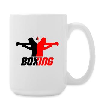 boxer - Large Mug 440 ml - white - Right