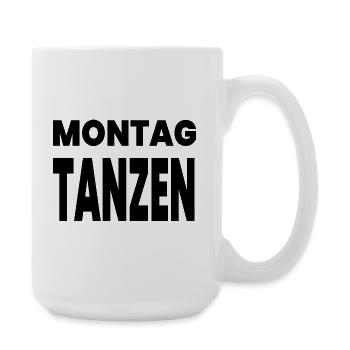 Tanzen - Große Tasse 440 ml - Weiß - Rechts